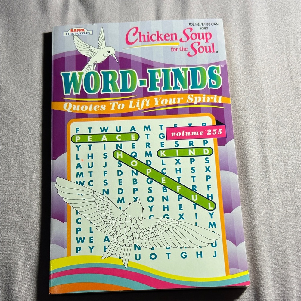 Chicken Soup For the Soul Word Find, Quotes To Lift Your Spirit, PB, New